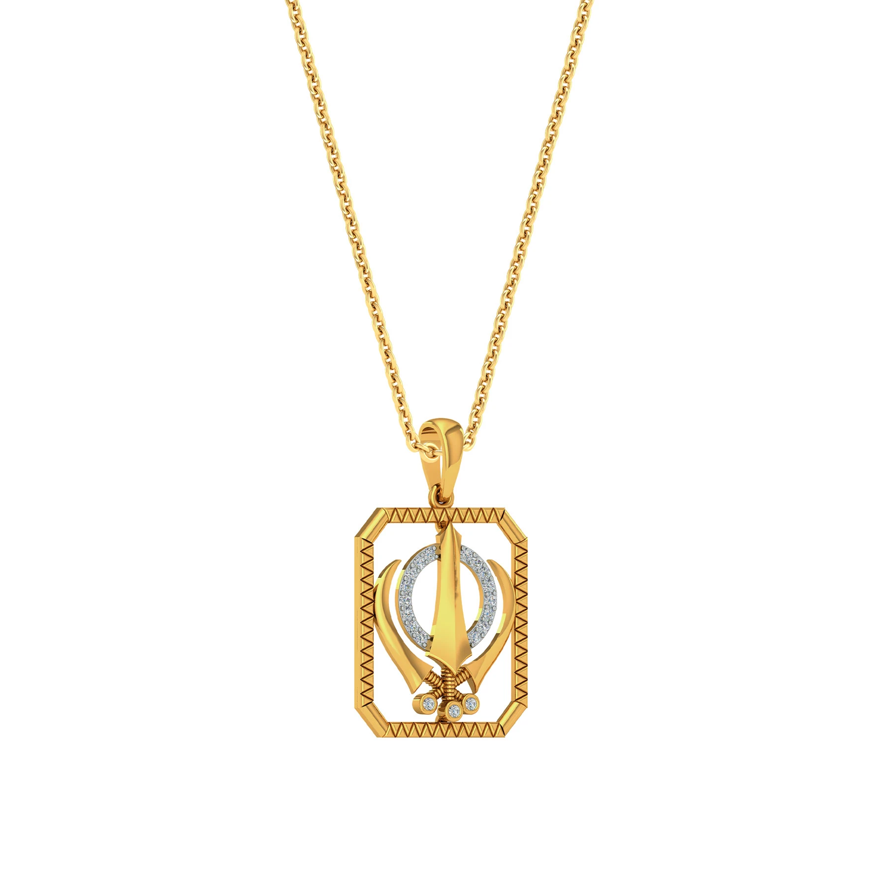Gold Pendant for Men