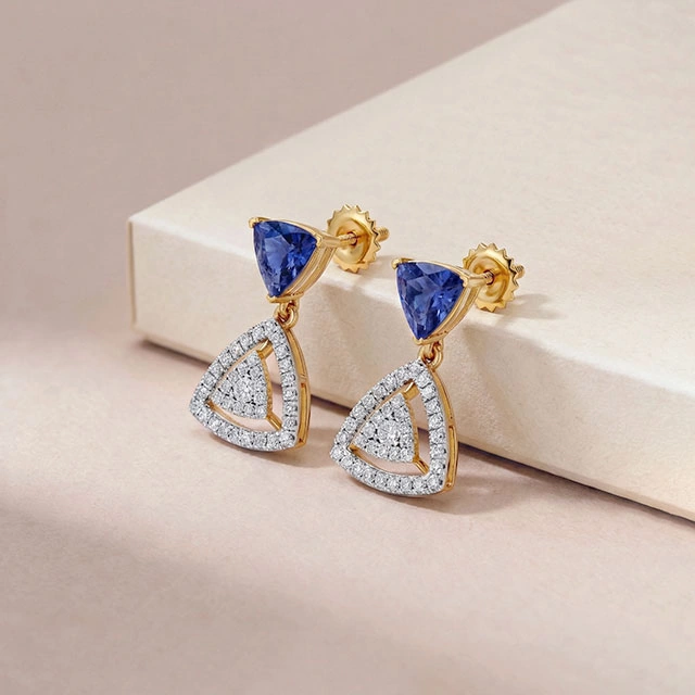 Gold Band with Diamond